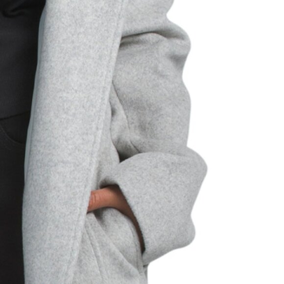 COLE HAAN Wool Blend Maxi Wrap Coat - Picture 3 of 3